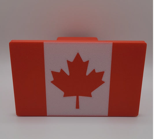Trailer Hitch Cover - Canadian Flag