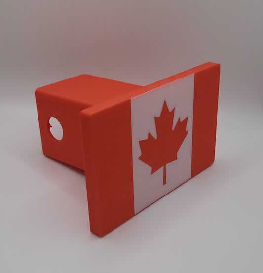 Trailer Hitch Cover - Canadian Flag