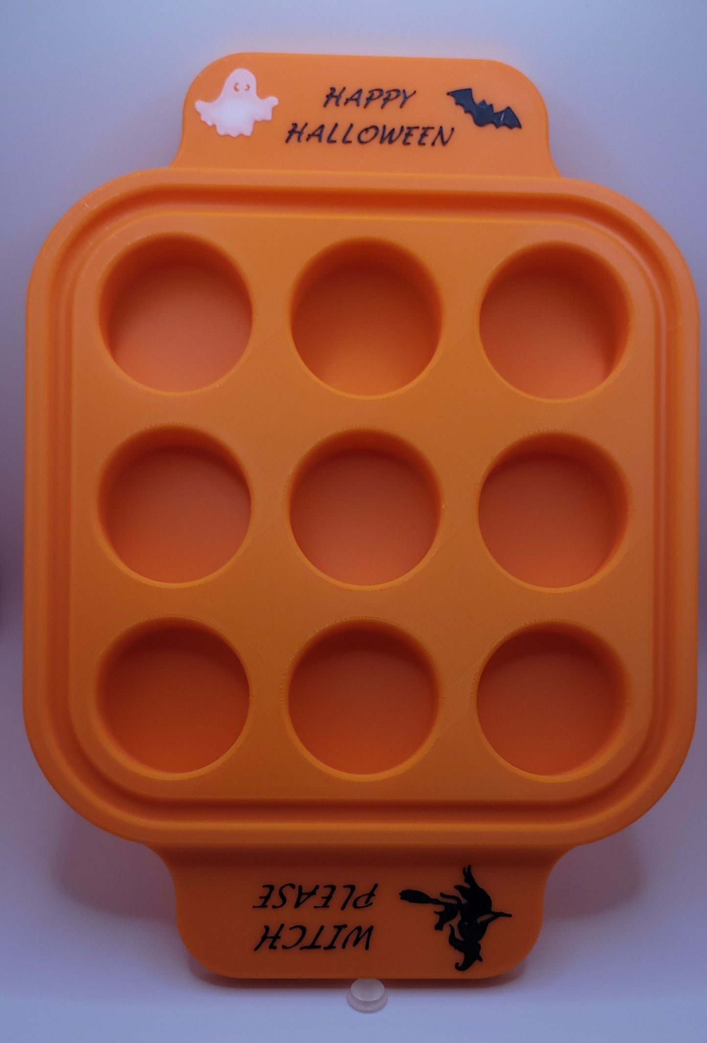 Plastic 9 Shot Tray - Halloween